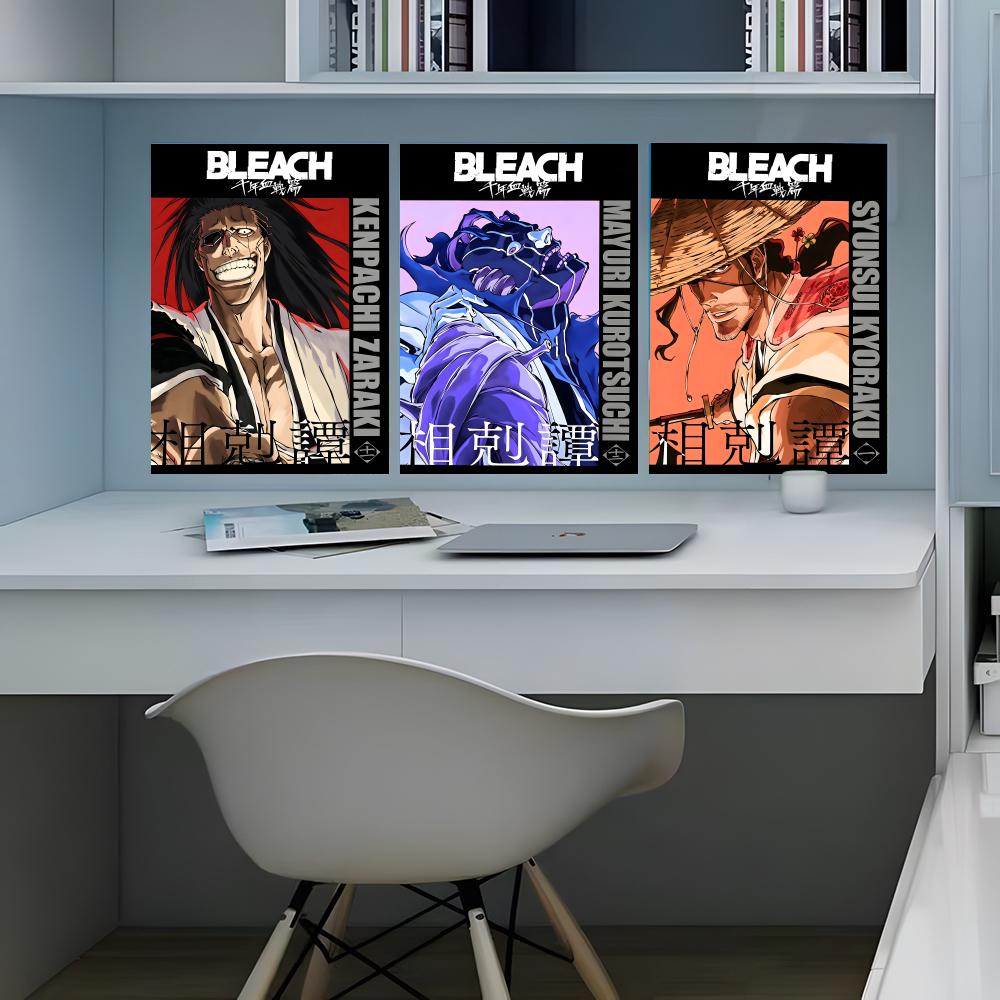 Home Office Bleaching - Anime B-Bleach Thousand-Year Blood War Poster,