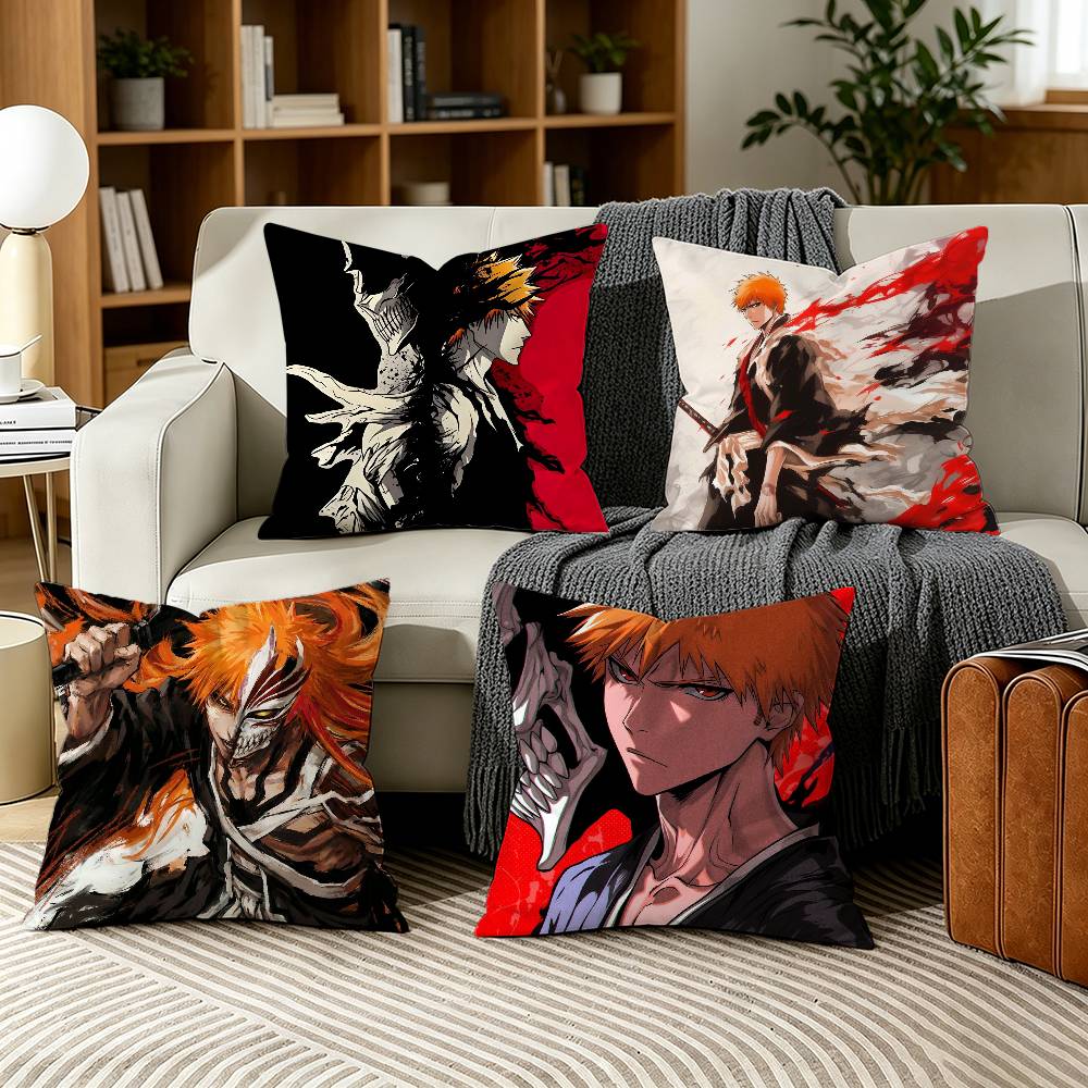 Home Office Bleaching - B-Bleachs K-Kurosaki Ichigo Kissenbezug für Sofa,