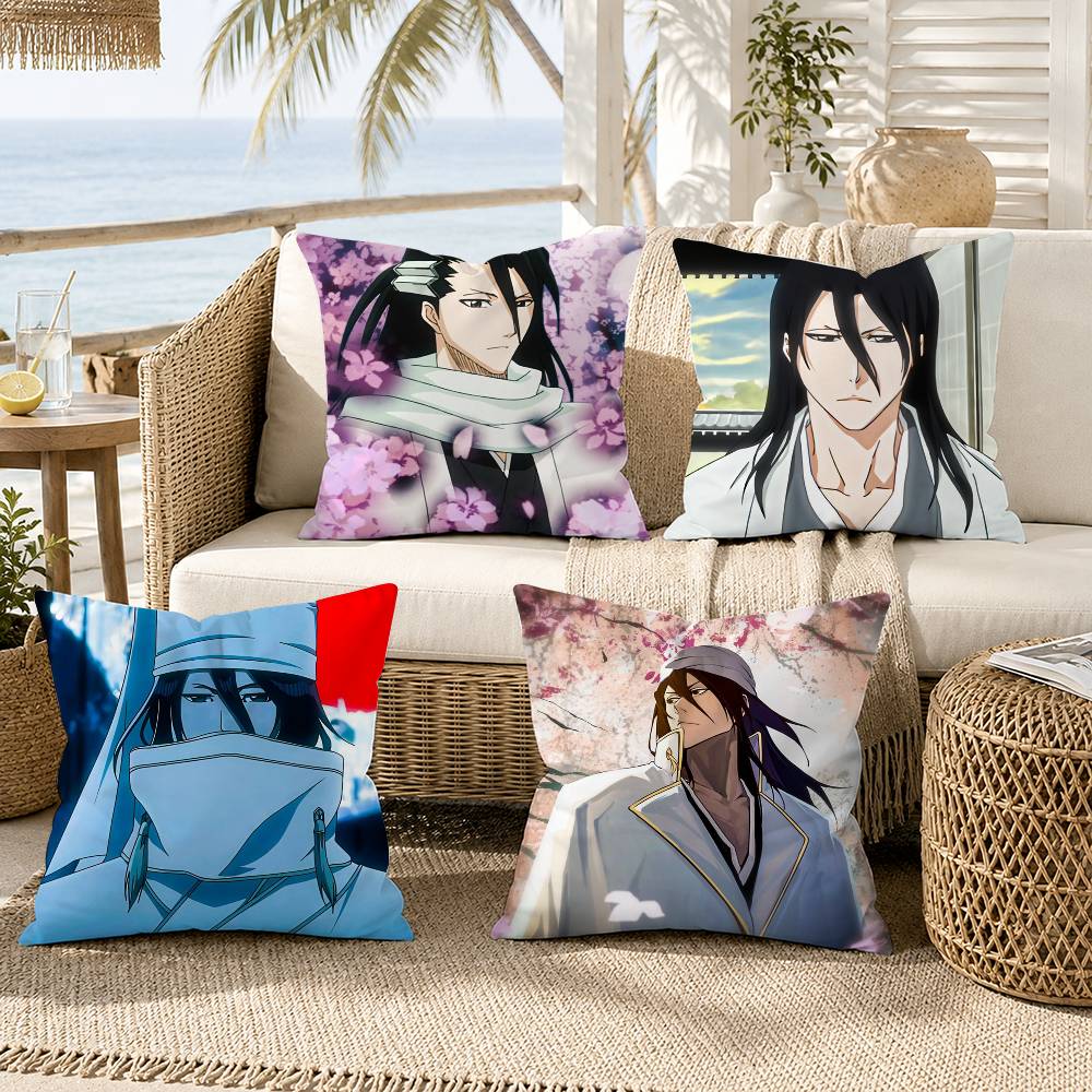 Home Office Bleaching - B-Bleach Anime K-Kuchiki Byakuya Kissenbezug für