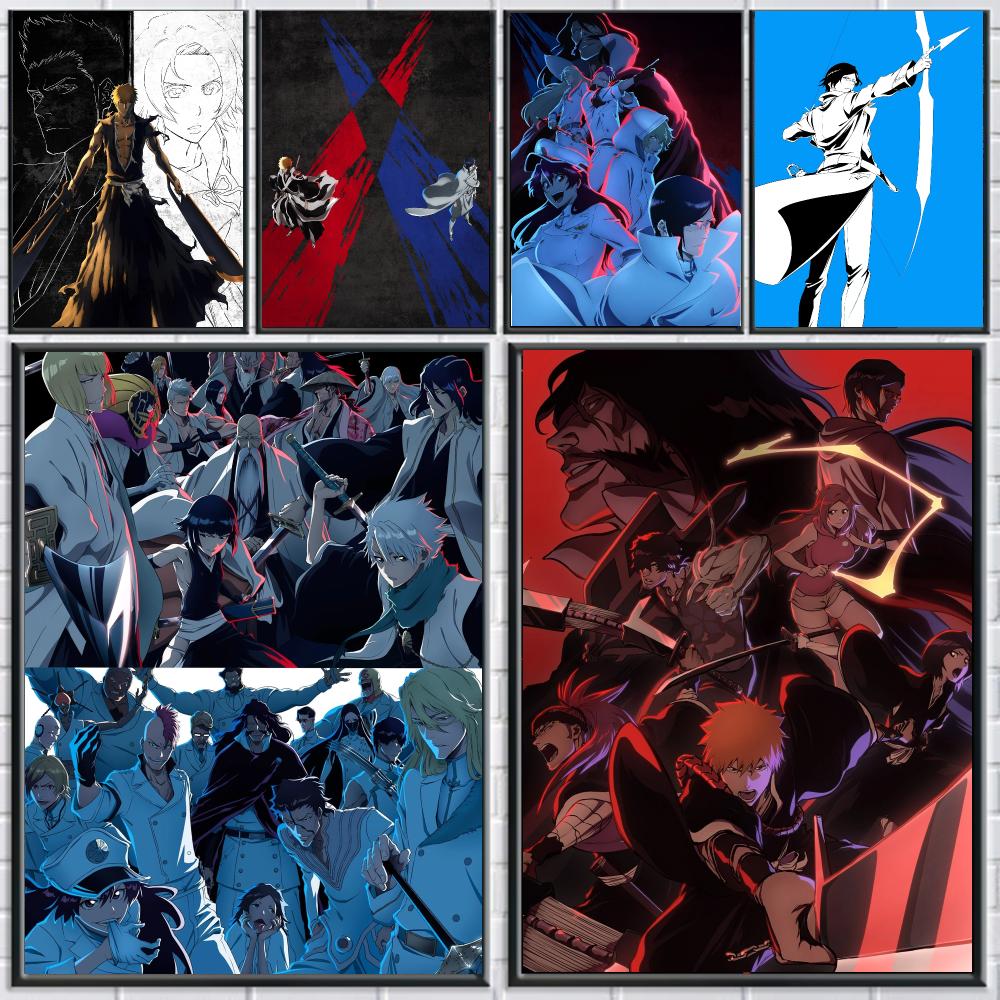 Home Office Bleaching - Anime b-Bleach-h Poster zum Abziehen und