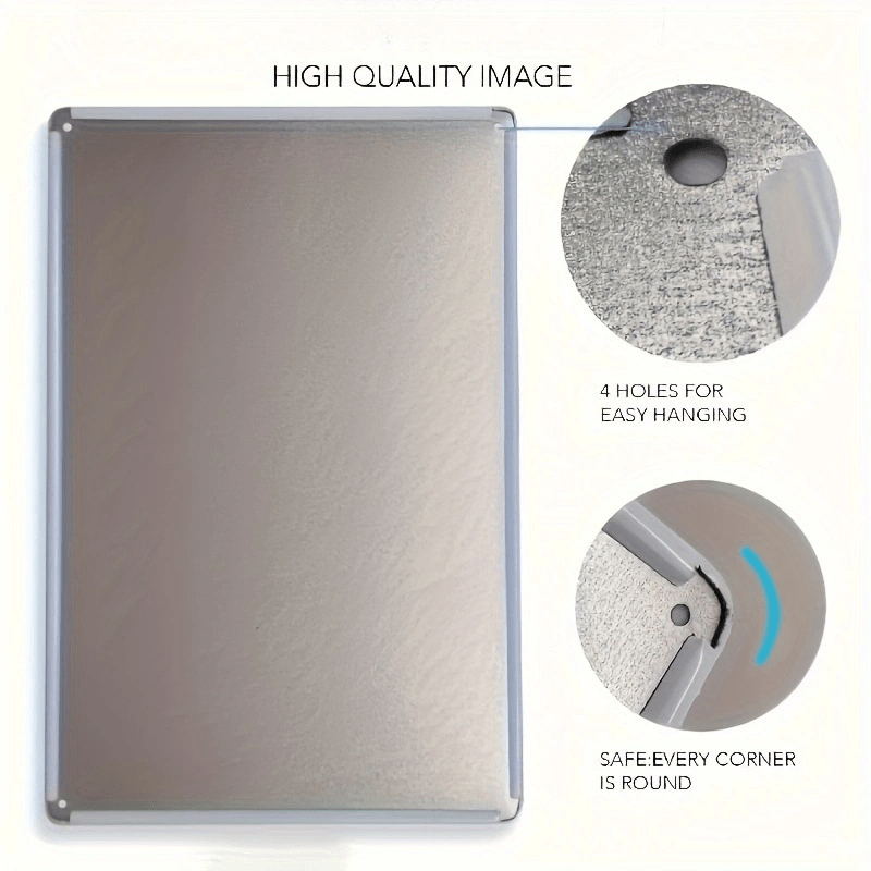 CIFBUY Vintage Aluminium-Wandk – Home Office Decor Bewertung und Preis