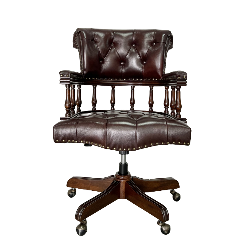 Dunkler Oxblood Chesterfield K – Home Office In Uk Bewertung und Preis