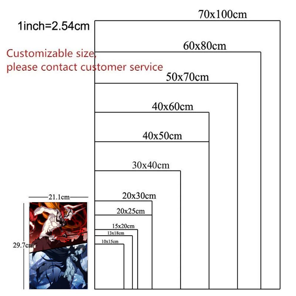 Anime B-Bleach Poster, wasserf – Home Office Bleaching Bewertung und Preis