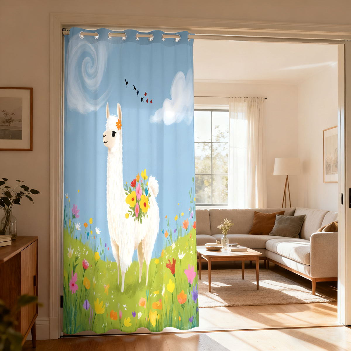 Spring Flower Field Alpaca Ill – Home Office Rate Bewertung und Preis