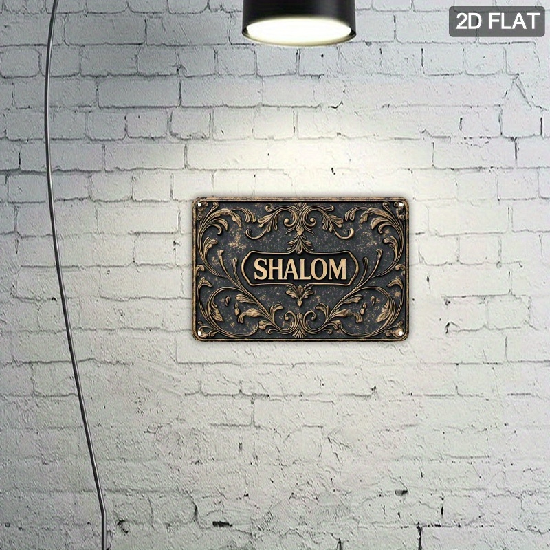 CIFBUY Vintage Shalom Aluminiu – Home Office Decor Bewertung und Preis