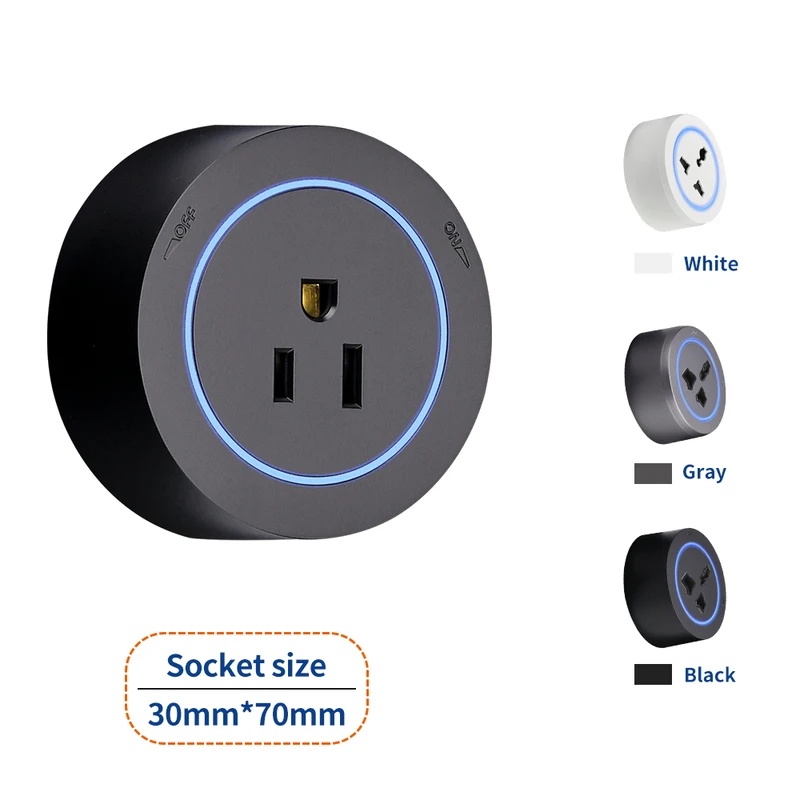 Weiße und Schwarze Wandsteckdo – Home Office In Uk Bewertung und Preis